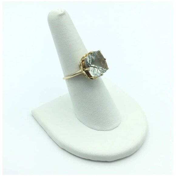 10K Morganite Ring - Picture 3 of 7